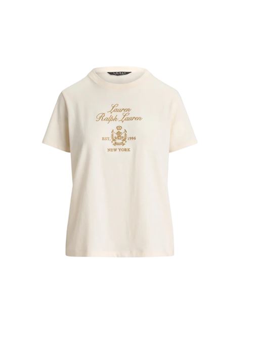 Lauren Ralph Lauren T-shirt LAUREN RALPH LAUREN | 200P13943002.MASCARPONE CREMA